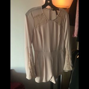 Bcbg jumpsuit very light blush/rose pink color